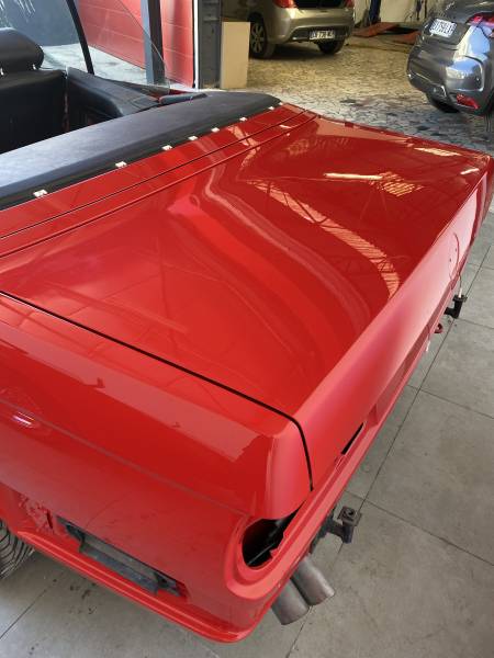 Restauration d'une BMW cabriolet chez Le Beau C au Beausset 83
