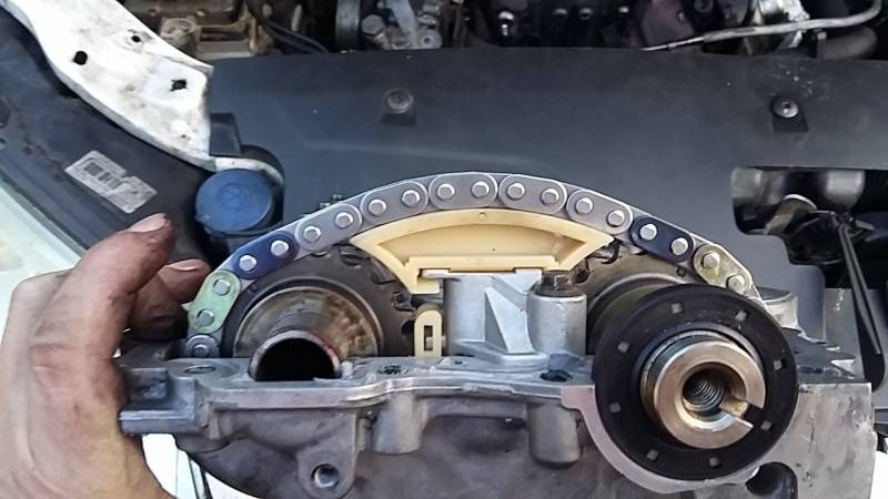 Chaine de distribution cassée moteur Citroën 